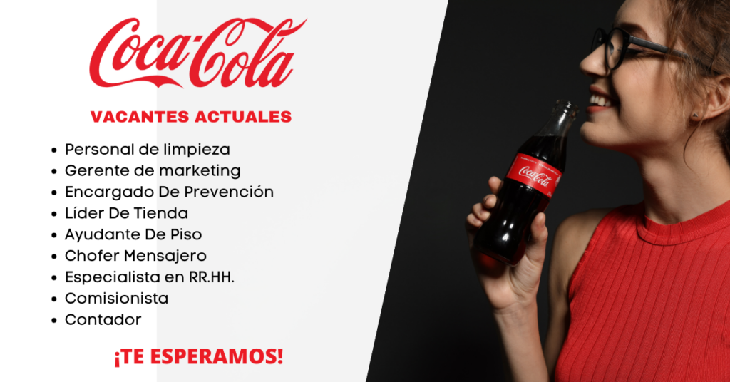 Nuevos empleos en COCA COLA | Se solicita personal